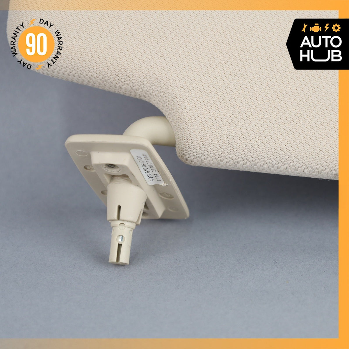06-11 Mercedes W219 CLS550 CLS500 Front Left Side Sunvisor Sun Visor Beige OEM - photo 5
