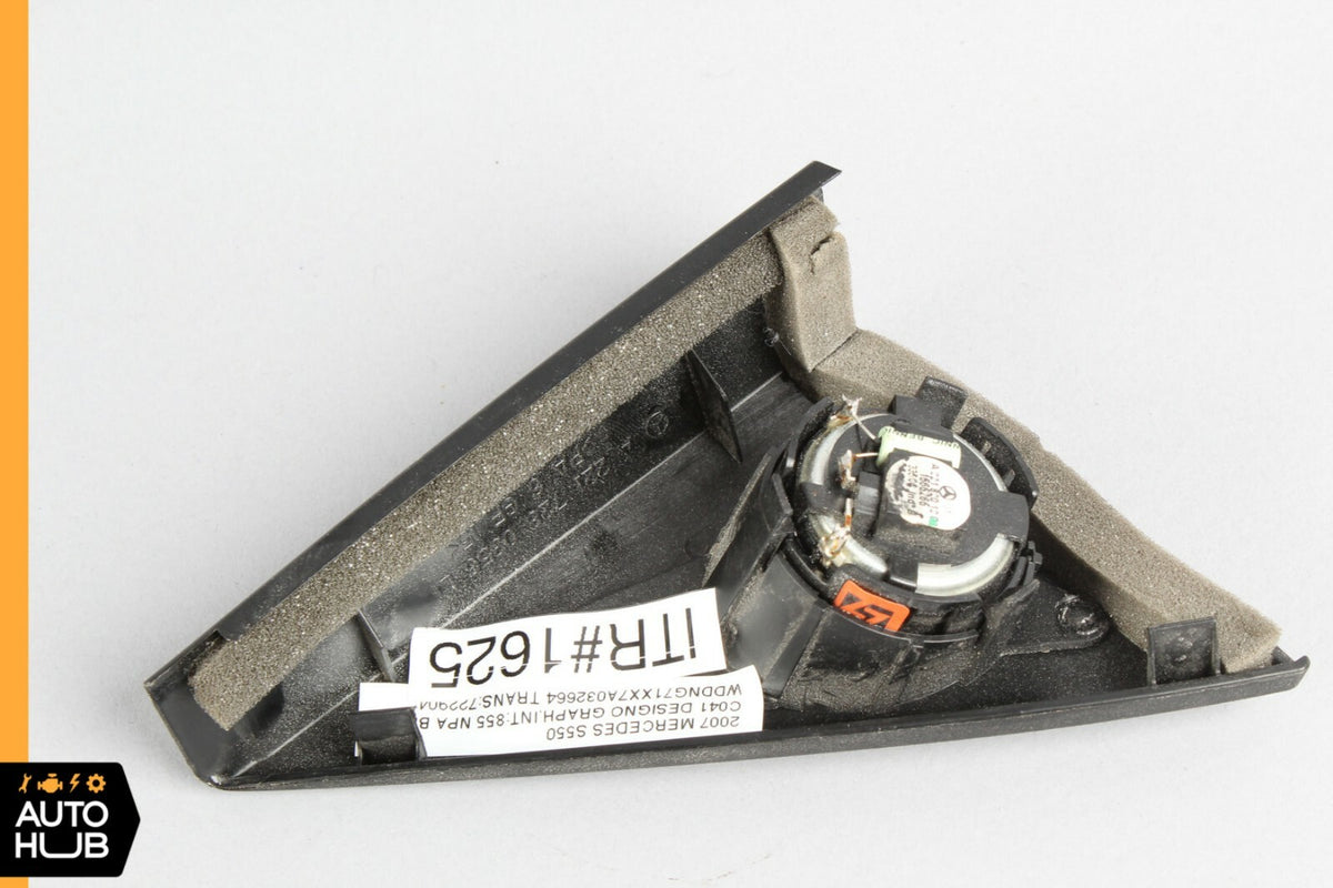 07-13 Mercedes W221 S400 S550 Door Corner Speaker Left Driver Black 2217280356 - photo 8