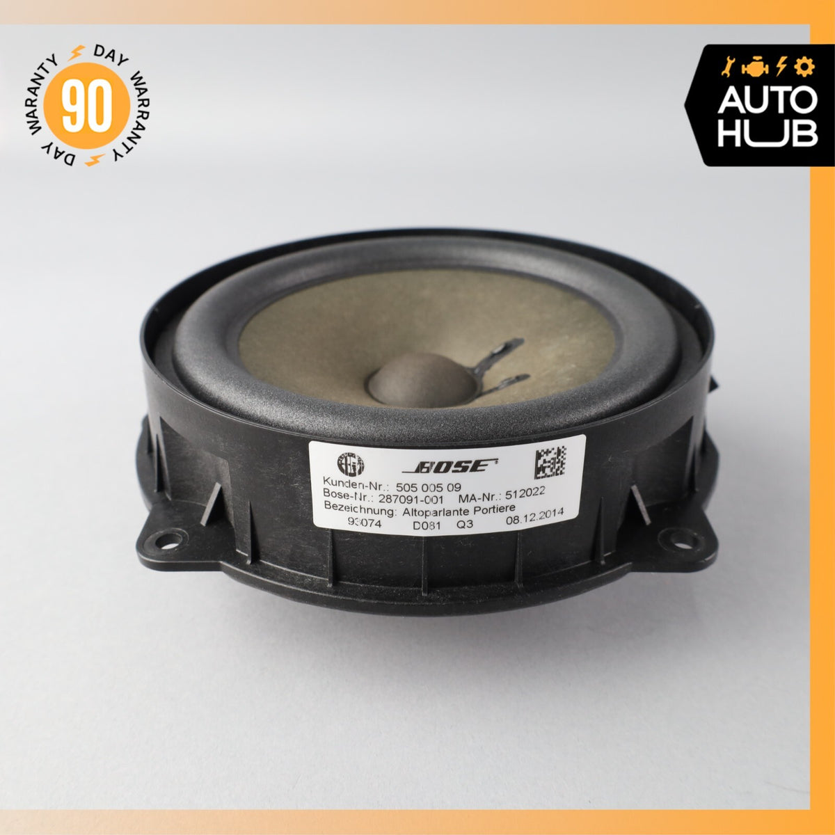 08-19 Maserati GranTurismo GranCabrio M145 Door Sound Speaker 512022 OEM 17k - photo 8