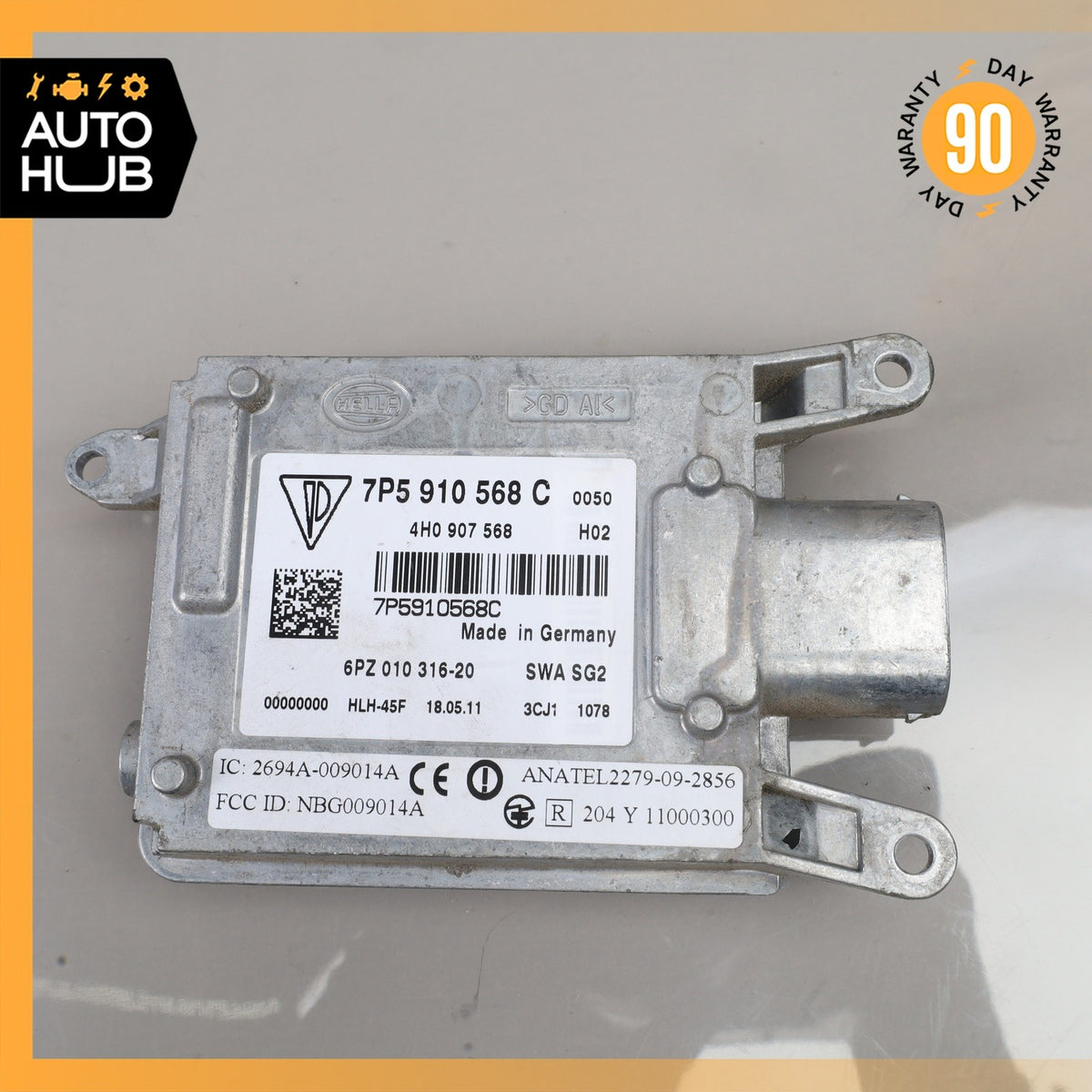 11-14 Porsche Cayenne 958 Rear Bumper Blind Spot Distance Sensor Module OEM - photo 7