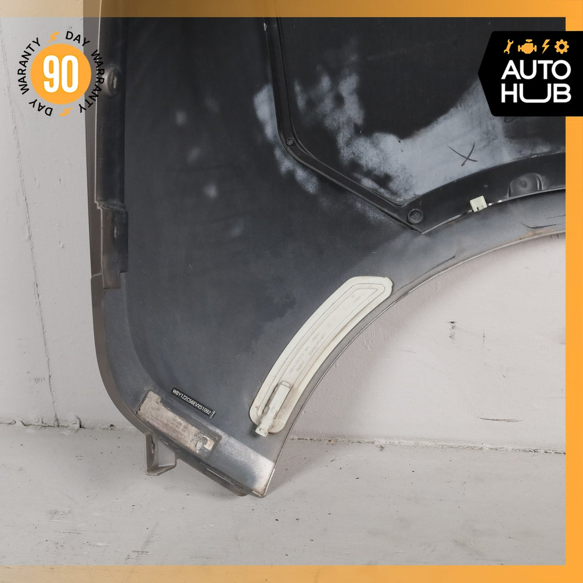 14-21 BMW i3 I01 Hybrid Rear Left Driver Side Quarter Panel Silver OEM 43k - photo 16