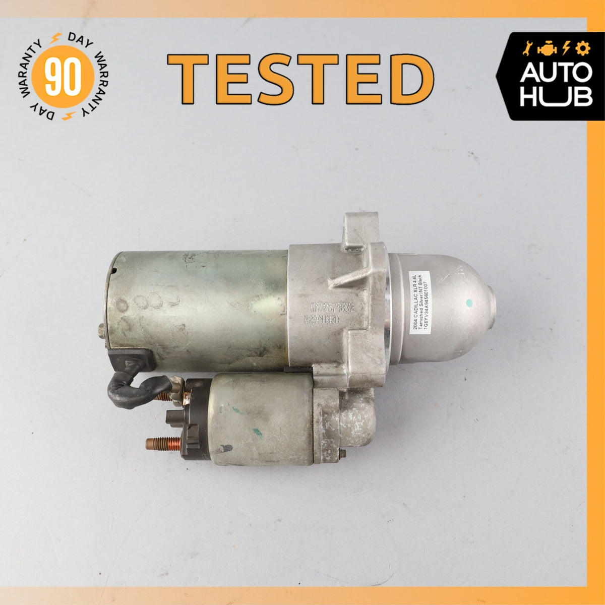 04-11 Cadillac XLR STS DTX SRX Engine Motor Starter 12587429 OEM - photo 1