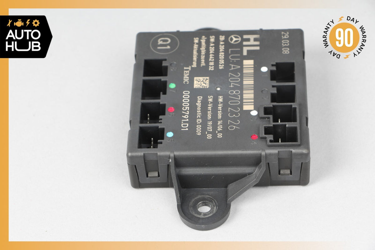 08-18 Mercedes W204 C300 CLS550 GLK350 Rear Left Side Door Control Module OEM - photo 4