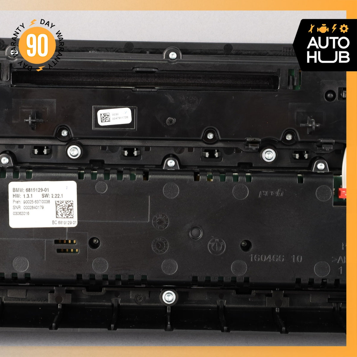 BMW F10 528i 550i 535i AC A/C Automatic Heater Climate Control Switch OEM - photo 11