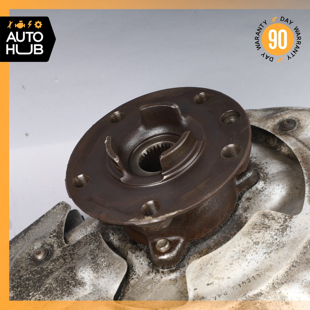 11-18 Porsche Cayenne 958 Hybrid S Front Left Driver Knuckle Spindle OEM - photo 9