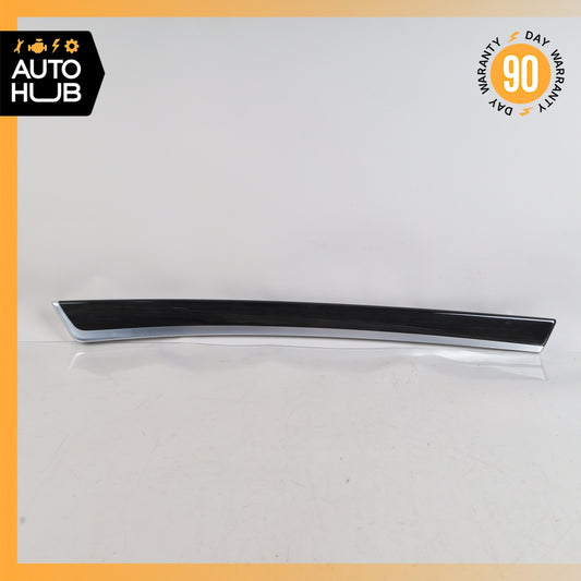 11-16 BMW F10 550i 535i Front Right Door Trim Panel Wood OEM - photo 1