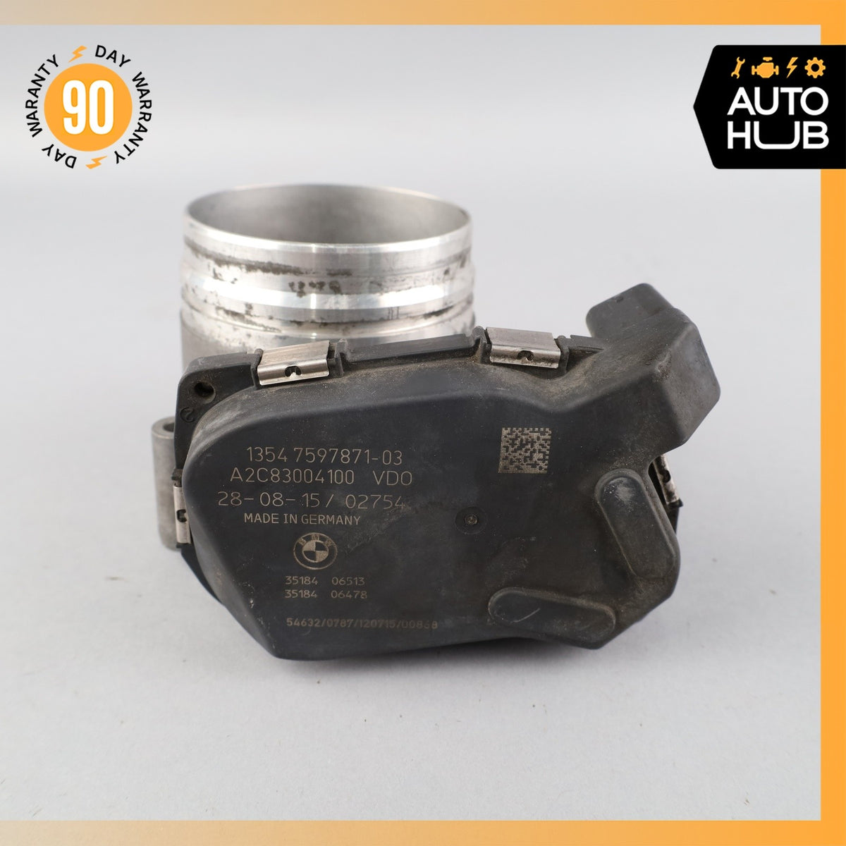 10-20 BMW F15 X5 335i Engine Motor Air Intake Throttle Body OEM - photo 5