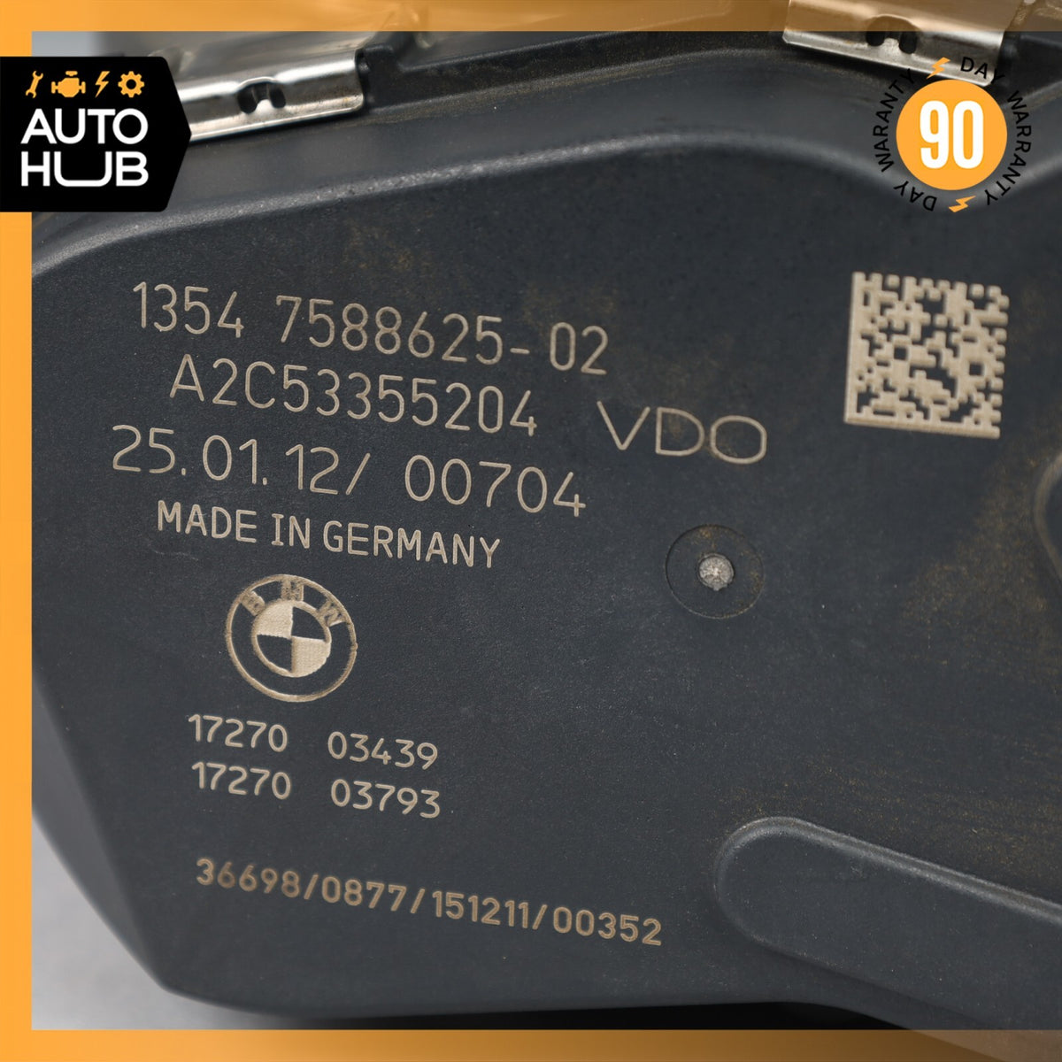 BMW F30 328i Engine Throttle Body 13547588625 OEM - photo 11