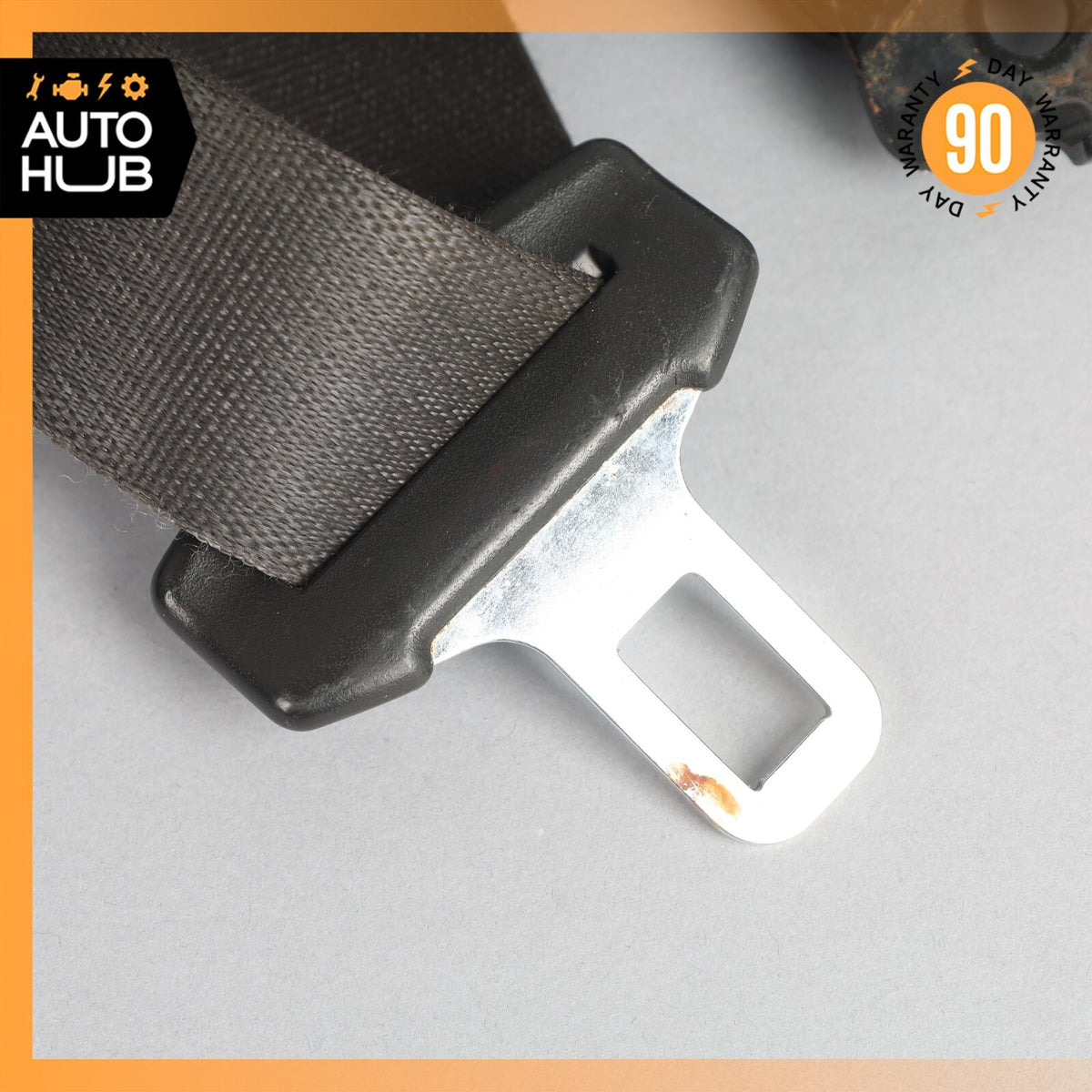 04-08 Cadillac XLR Left Driver Seatbelt Seat Belt Retractor Black 89023212 OEM - photo 8