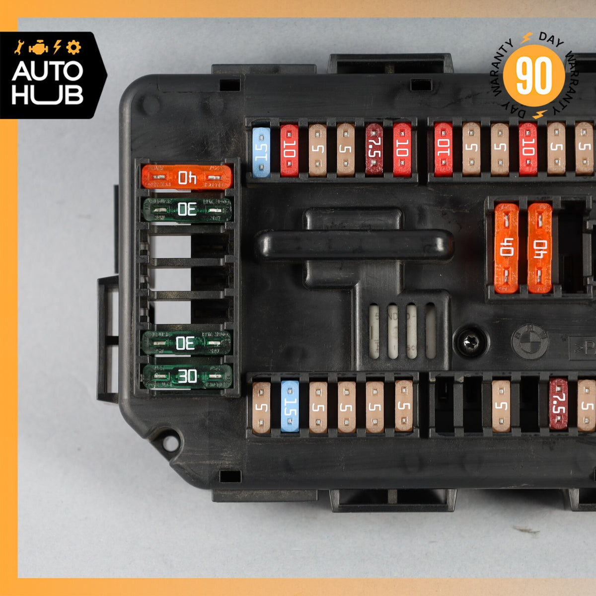 2012 BMW F30 328i Front Fuse Box Distribution Box 9224879 OEM - photo 2