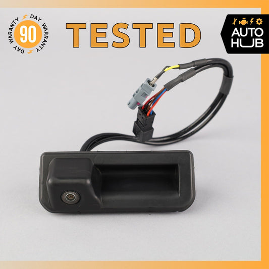 18-24 Audi B9 A5 S5 RS5 Rear Trunk Tailgate Release Open Handle w/ Camera OEM - photo 1