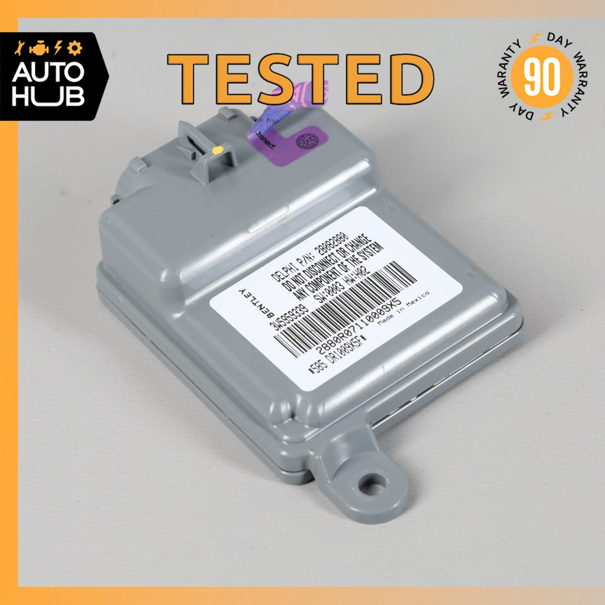 2008 Bentley Flying Spur Front Right Side Seat Occupancy Sensor OEM - photo 1