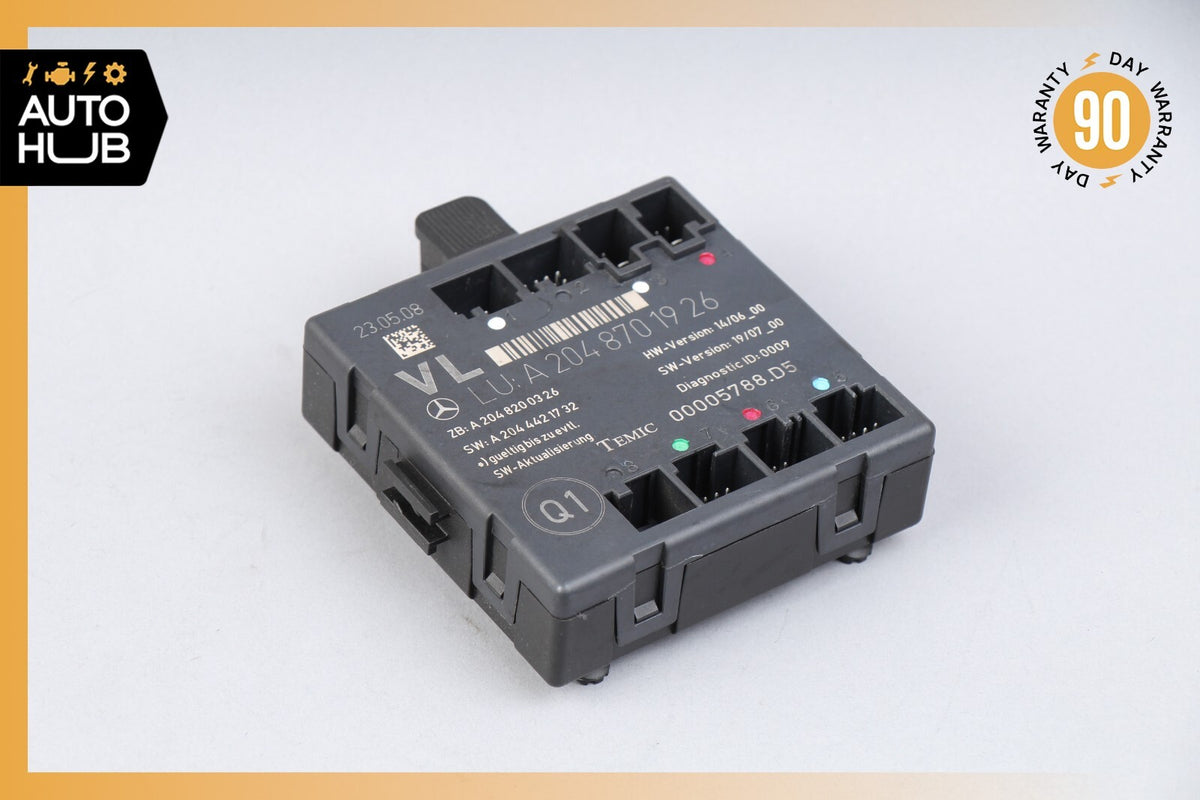 08-18 Mercedes W204 C63 C300 E400 CLS550 Front Left Side Door Control Module OEM - photo 1
