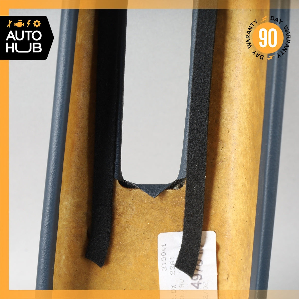 02-07 Maserati M138 Coupe 4200 Left Driver B-Pillar Trim Panel Blue OEM - photo 12