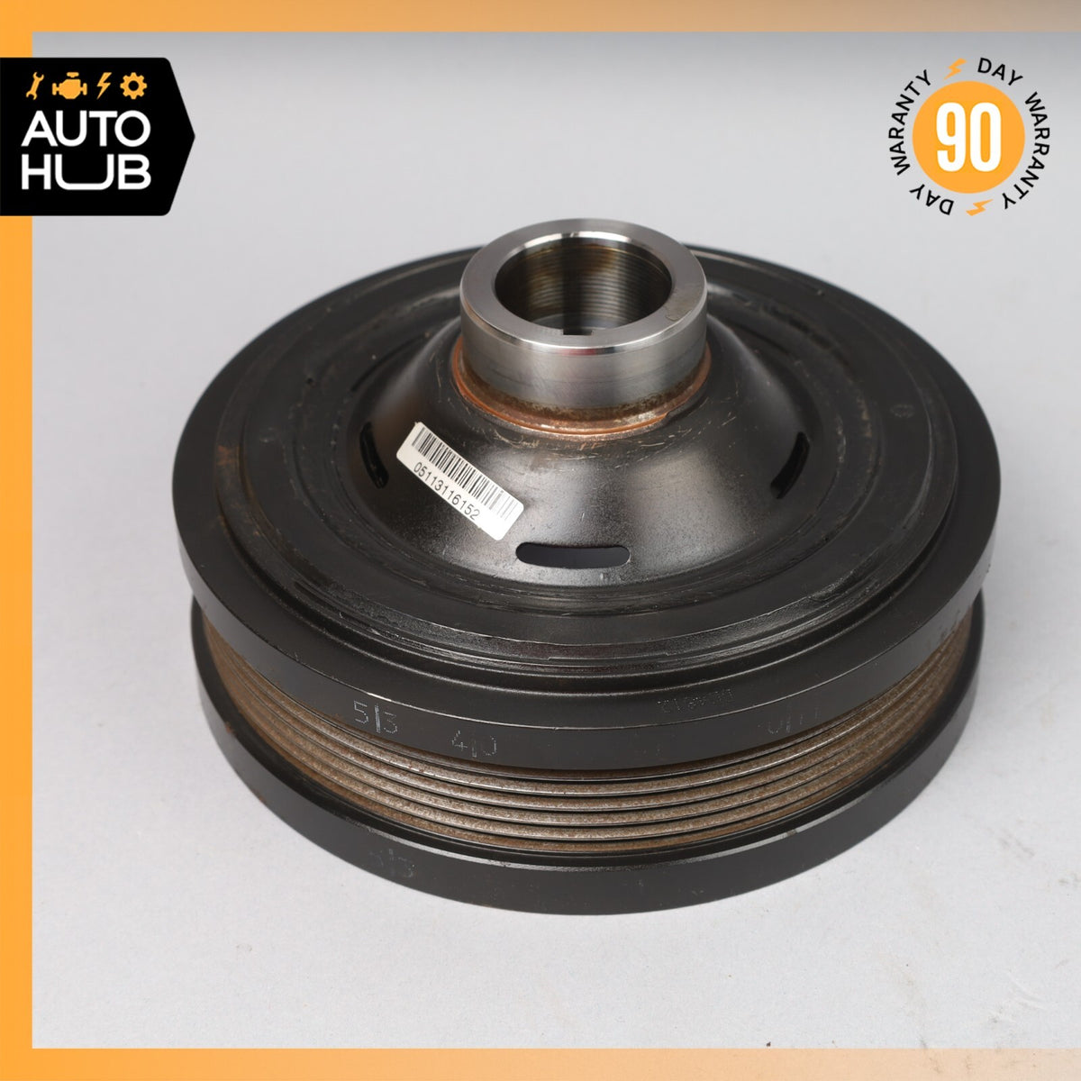 Mercedes W205 C43 AMG Engine Crankshaft Pulley Vibration Damper OEM - photo 5