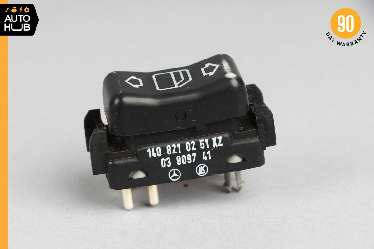 92-99 Mercedes W140 S500 400SEL Window Regulator Control Switch Button OEM - photo 2