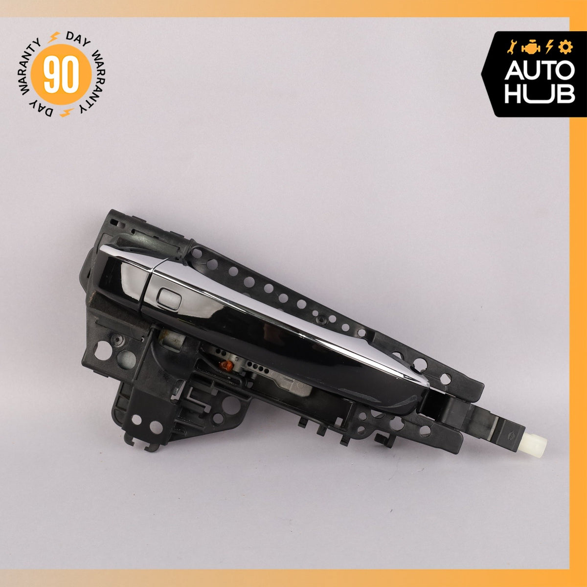 Audi D4 A8L Front Right Passenger Exterior Door Handle Black 4H0837886 OEM - photo 2