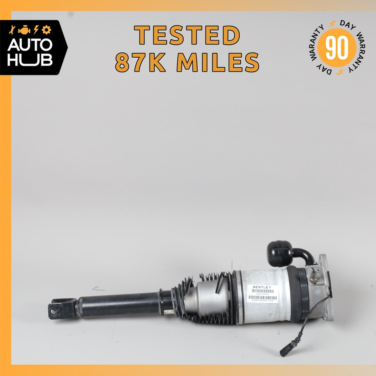 03-10 Bentley Continental GT Rear Left Driver Air Ride Air Shock Strut OEM - photo 1