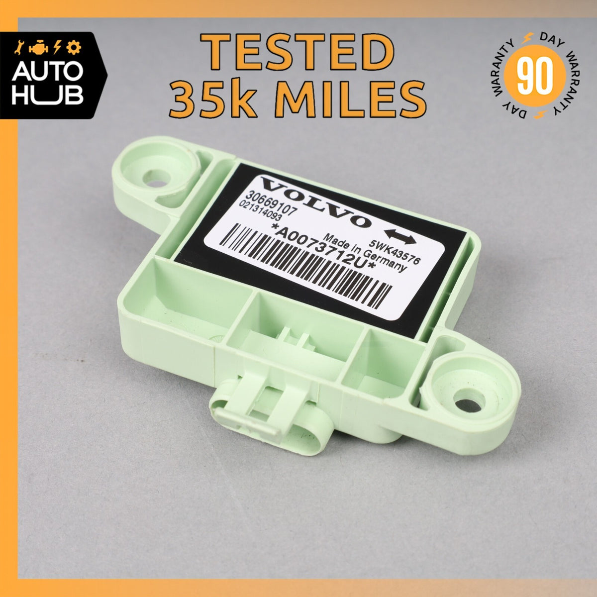 2014 Aston Martin DB9 Airbag Crash Impact Sensor SRS OEM 35k - photo 1