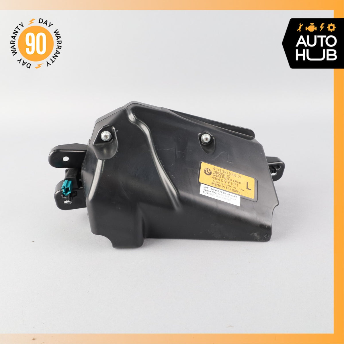 08-19 BMW E71 F16 X6 Left Driver Side D-Pillar Tweeter Speaker OEM - photo 4
