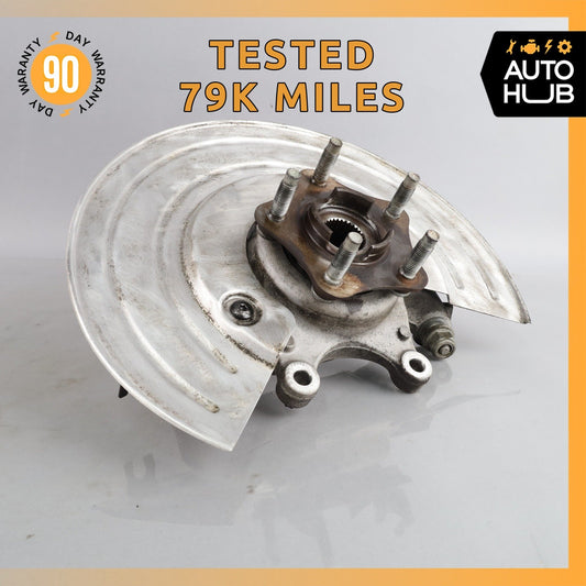 14-20 Jaguar X152 F-Type Rear Left Side Spindle Knuckle Hub w/ Shield OEM 79k - photo 1
