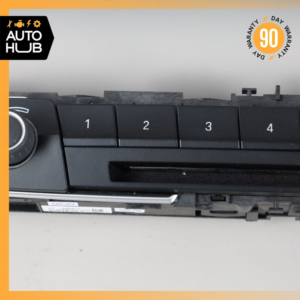 12-18 BMW F30 330e 335i Dashboard Radio Stereo Tuner Control Panel Switch OEM - photo 4
