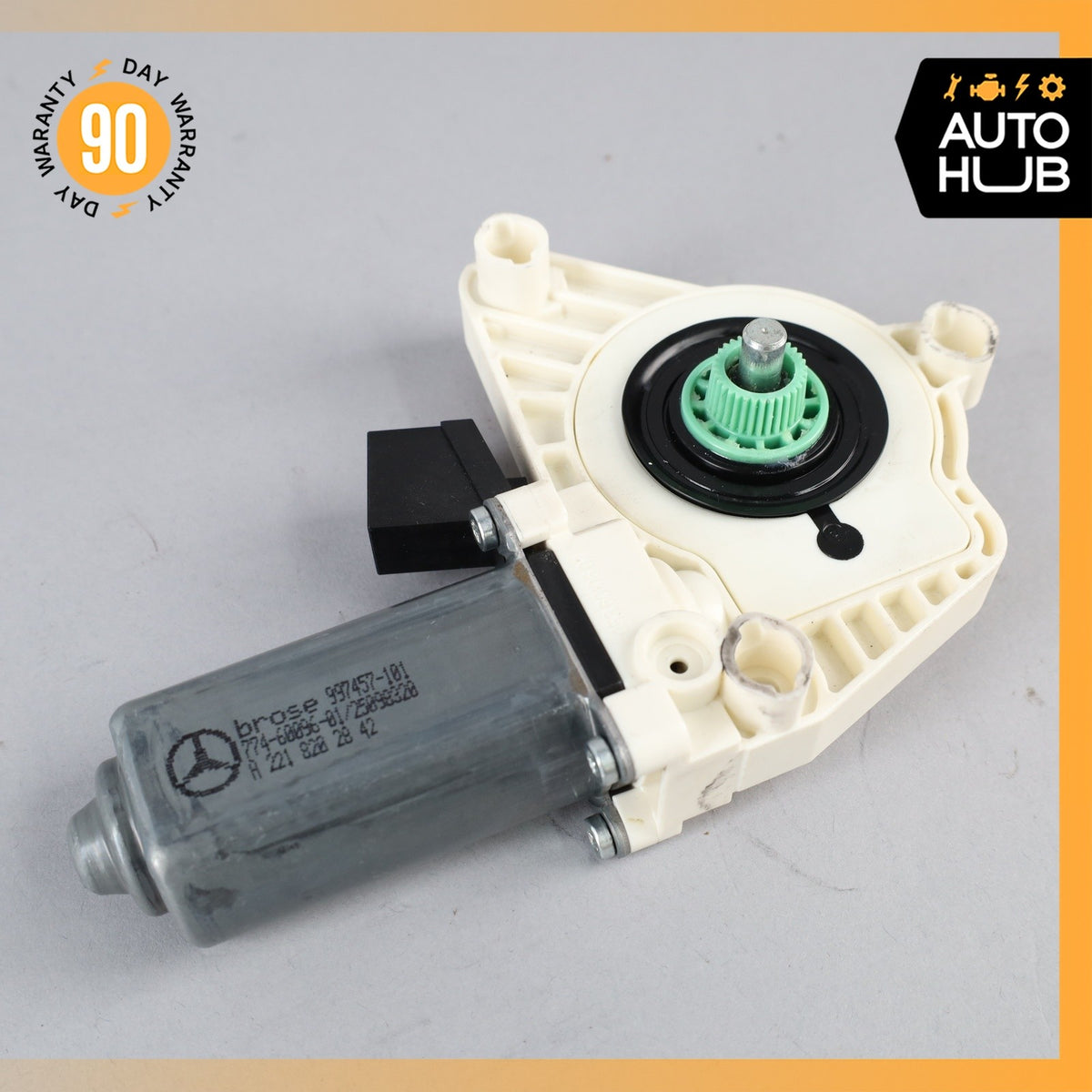 07-13 Mercedes W221 S63 S400 S350 Window Regulator Motor Front Right Side OEM - photo 2