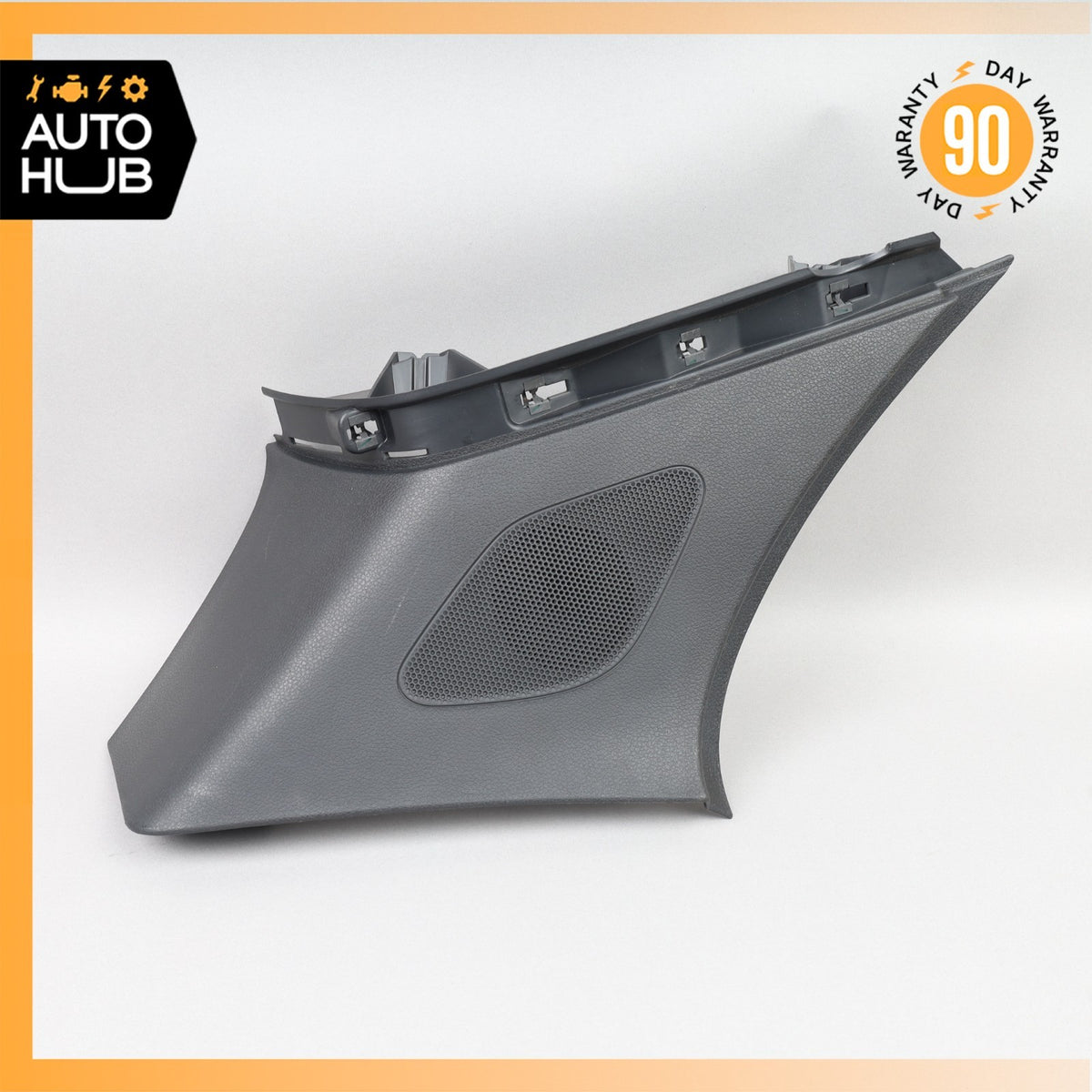 Porsche Macan 95B Rear Left D-Pillar Cover Panel Trim Black w/ Speaker OEM - photo 1
