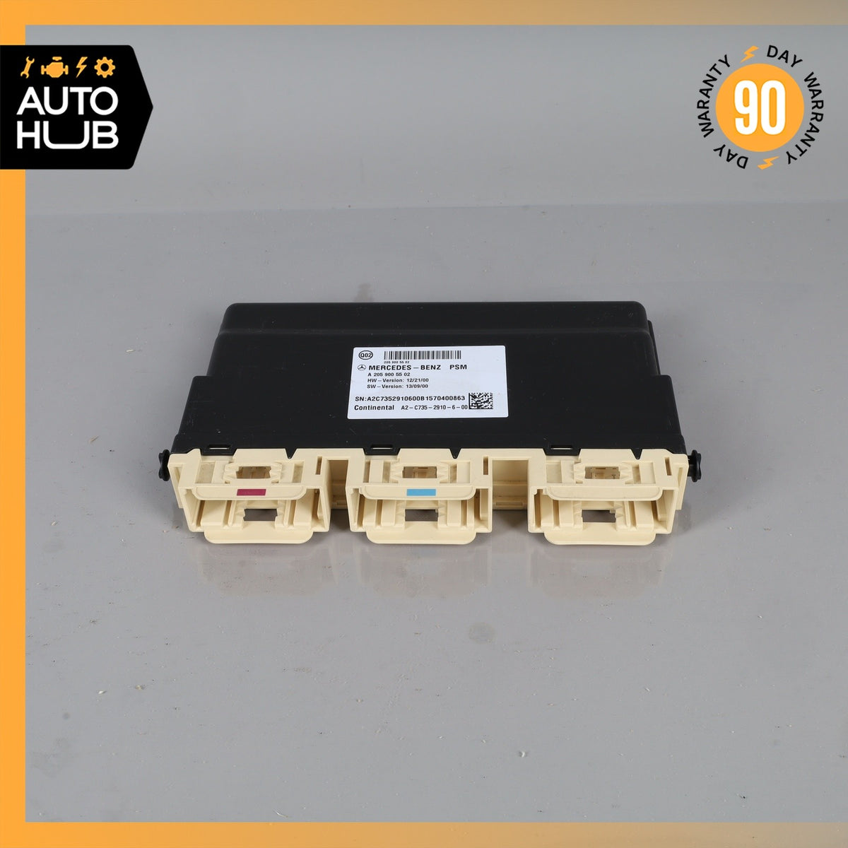 Mercedes W205 C300 GLC300 Front Right Seat Control Module 2059005502 OEM - photo 3