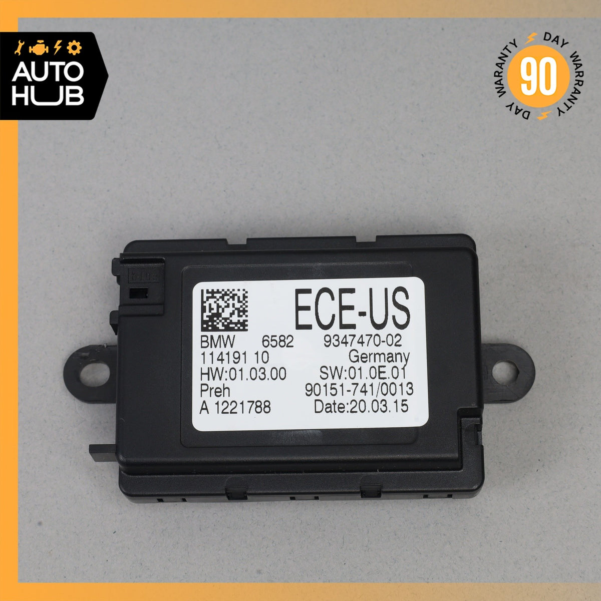 12-18 BMW F30 320i 328i 335i IDrive Navigation Control Switch Module Unit - photo 1