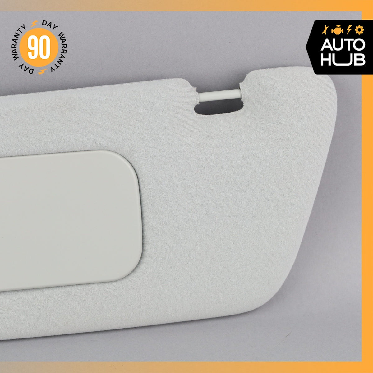 02-05 Mercedes W163 ML350 ML320 ML500 Left Side Sunvisor Shade Cover Gray OEM - photo 7