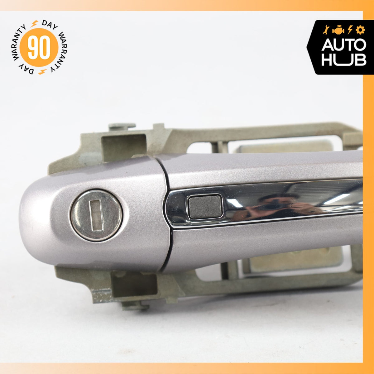 03-13 Bentley Continental GT Flying Spur Left Side Door Handle Keyless Go OEM - photo 3