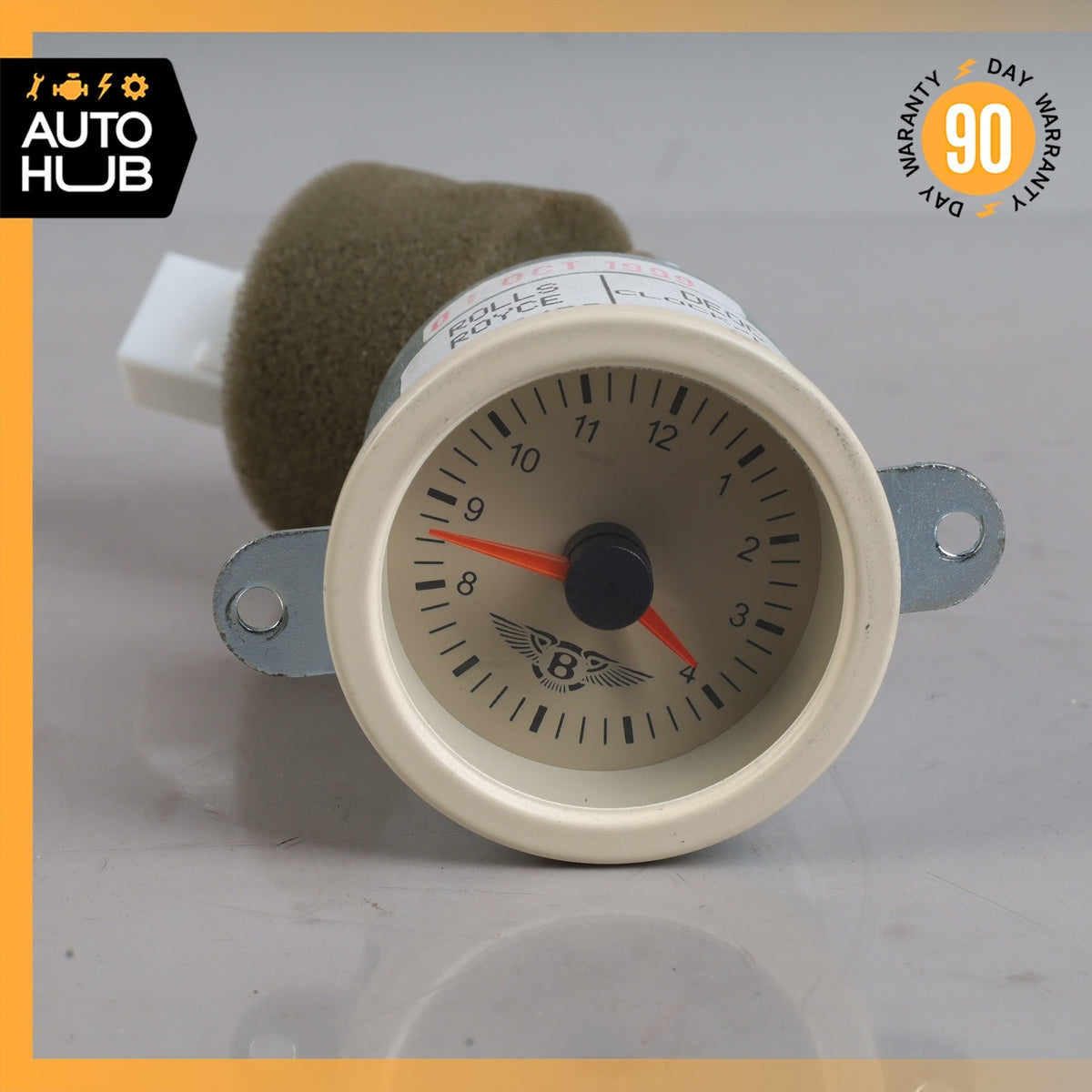 99-04 Bentley Arnage Clock Dashboard Gauge Analog PM25094PD OEM 50k - photo 2