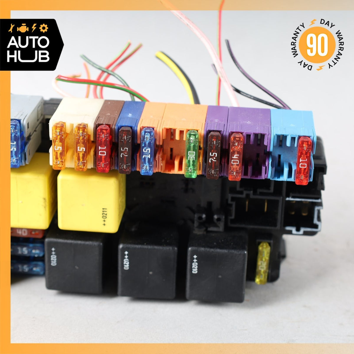 03-12 Mercedes R230 SL500 SL55 AMG Front Left SAM Fuse Box Control Module OEM - photo 4