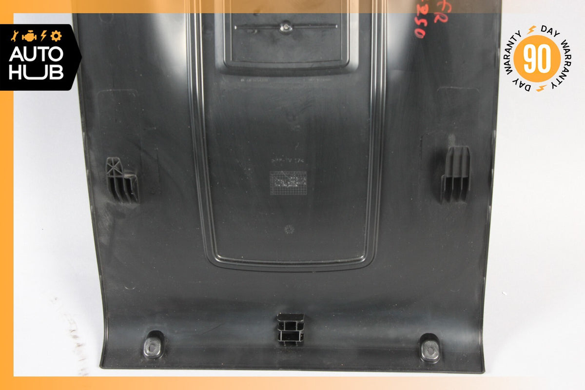 10-17 Mercedes W204 C250 C350 E350 Back Panel Seat Cover Left or Right Black OEM - photo 11