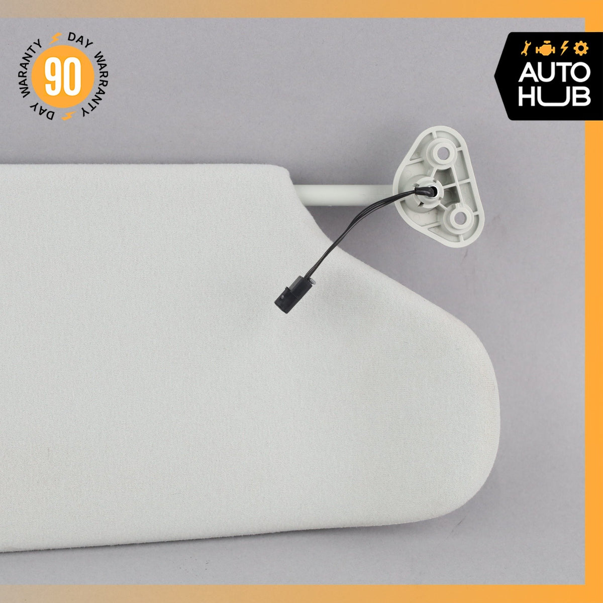 02-05 Mercedes W163 ML350 ML320 ML500 Left Side Sunvisor Shade Cover Gray OEM - photo 5