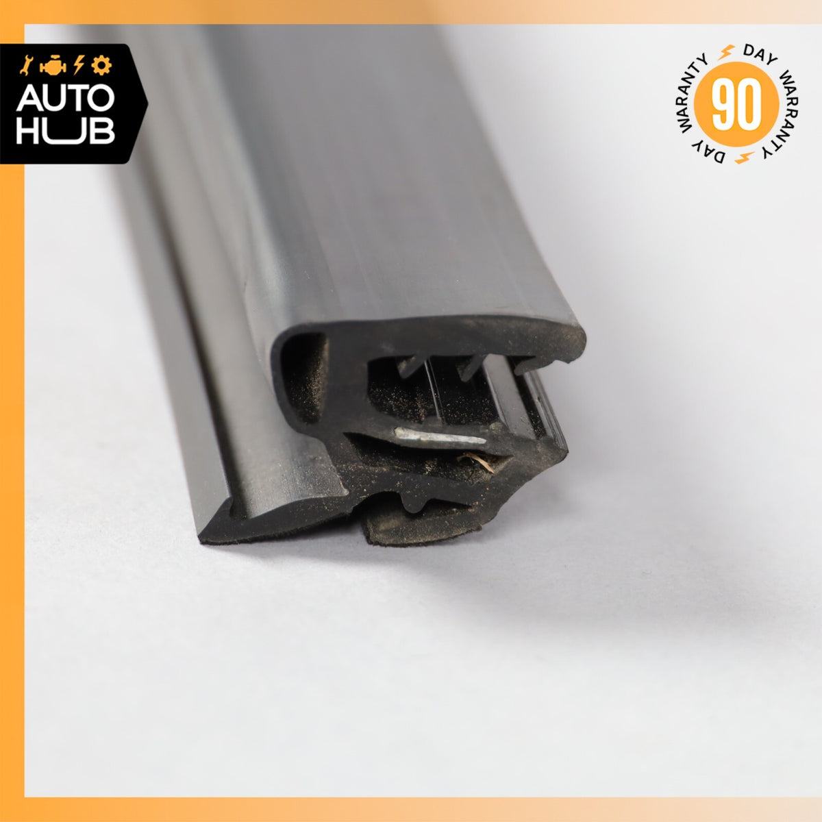Bentley Continental GTC Front Left Driver Side Door Inner Glass Rubber Seal 59k - photo 15