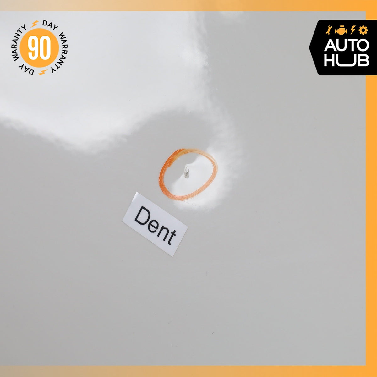 08-13 BMW E88 128i Front Right Side Fender Cover Panel White 41357133228 OEM - photo 6