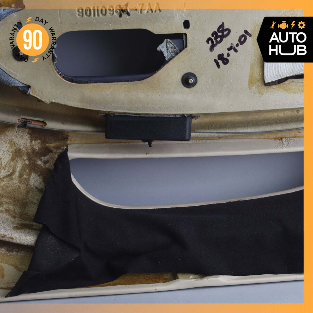00-04 Aston Martin DB7 Vantage Front Left Driver Side Door Panel Blue OEM 23k - photo 18