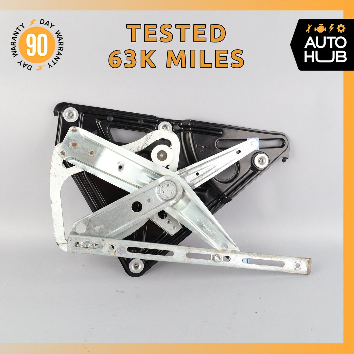96-99 Mercedes W140 CL600 S500 Coupe Front Right Window Regulator w/ Motor OEM - photo 1