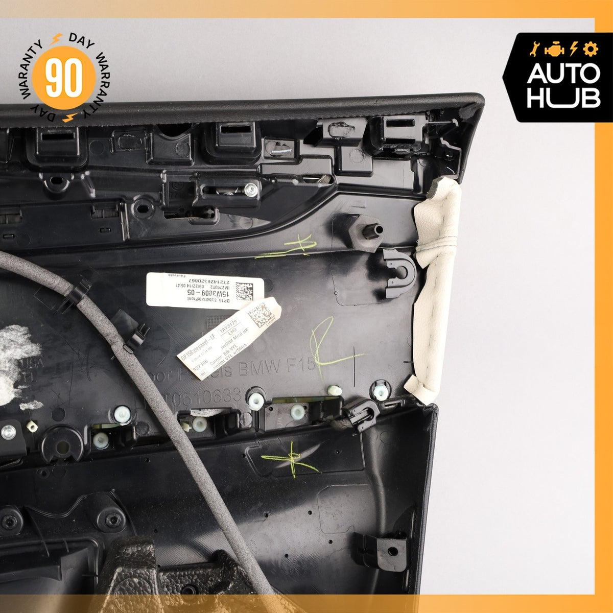 14-18 BMW F15 X5 Front Left Driver Side Door Panel Trim OEM - photo 18