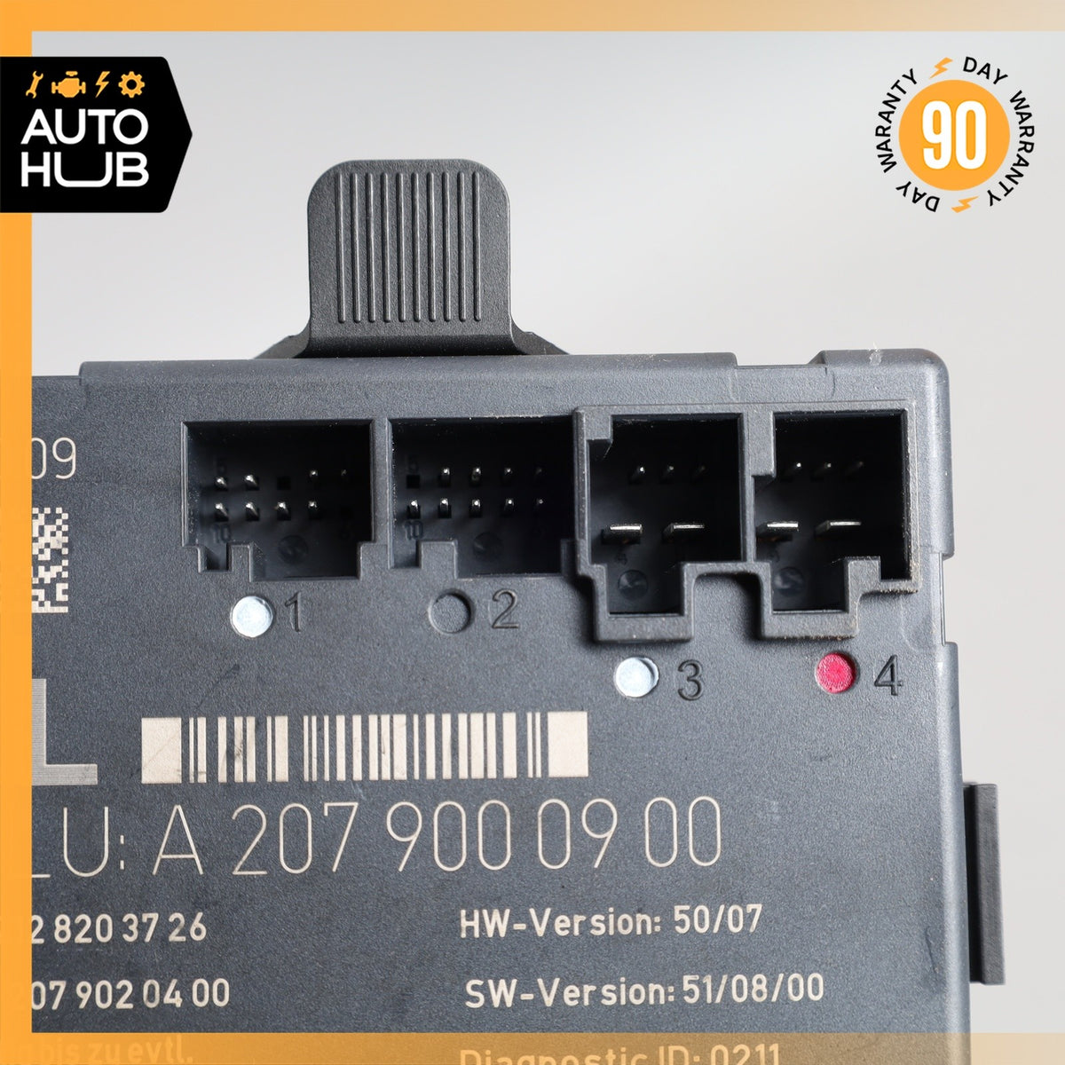 08-18 Mercedes W207 E550 Front Left Driver Side Door Control Module OEM - photo 6