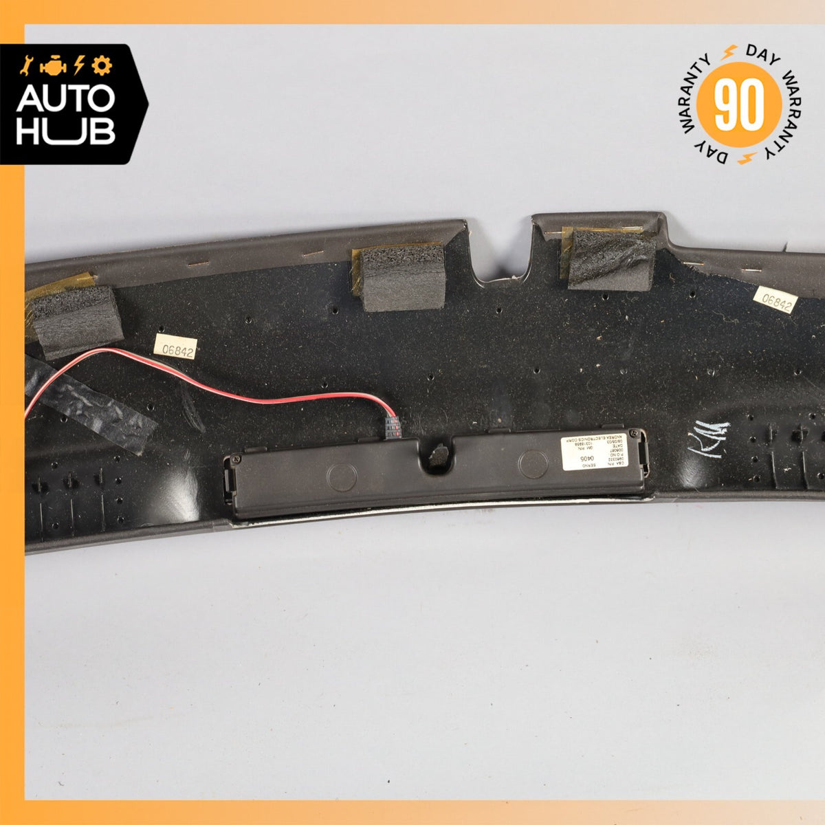 04-08 Cadillac XLR Front Top Upper Headliner Trim Panel Black 10352598 OEM - photo 10