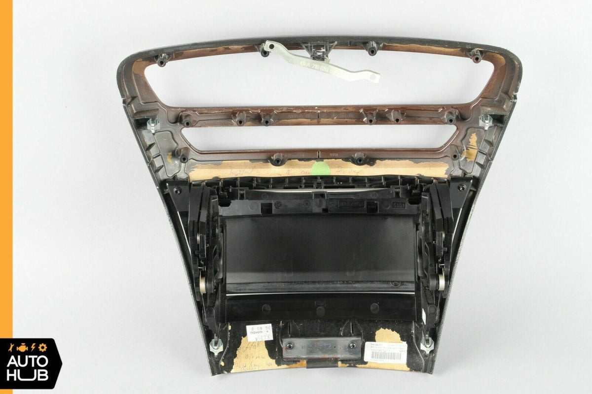 07-14 Mercedes W216 CL550 CL63 Center Console Command Unit Radio Bezel Trim OEM - photo 5