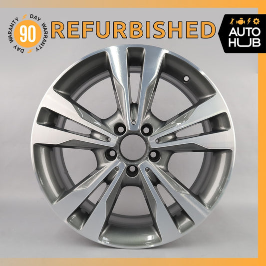 Mercedes X166 GL450 GL550 8.5 x 20 20" Wheel Rim Polished Gray 1664012802 OEM - photo 1