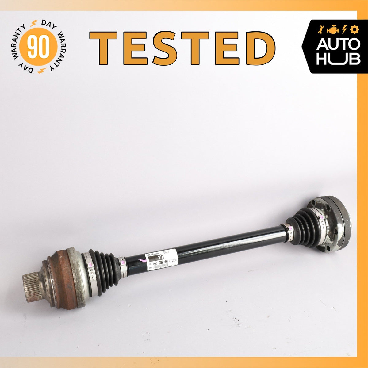 10-16 Audi B8 S4 Rear Left CV Axle Half Shaft OEM - photo 1