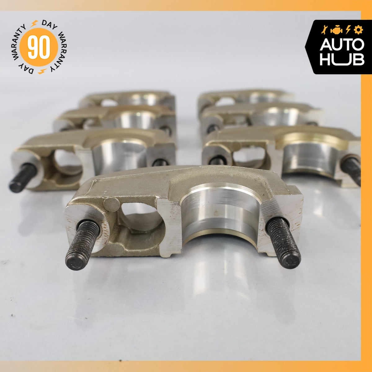 92-02 Mercedes W140 CL600 Cylinder Head Camshaft Holder Set of 7 OEM 63k - photo 8