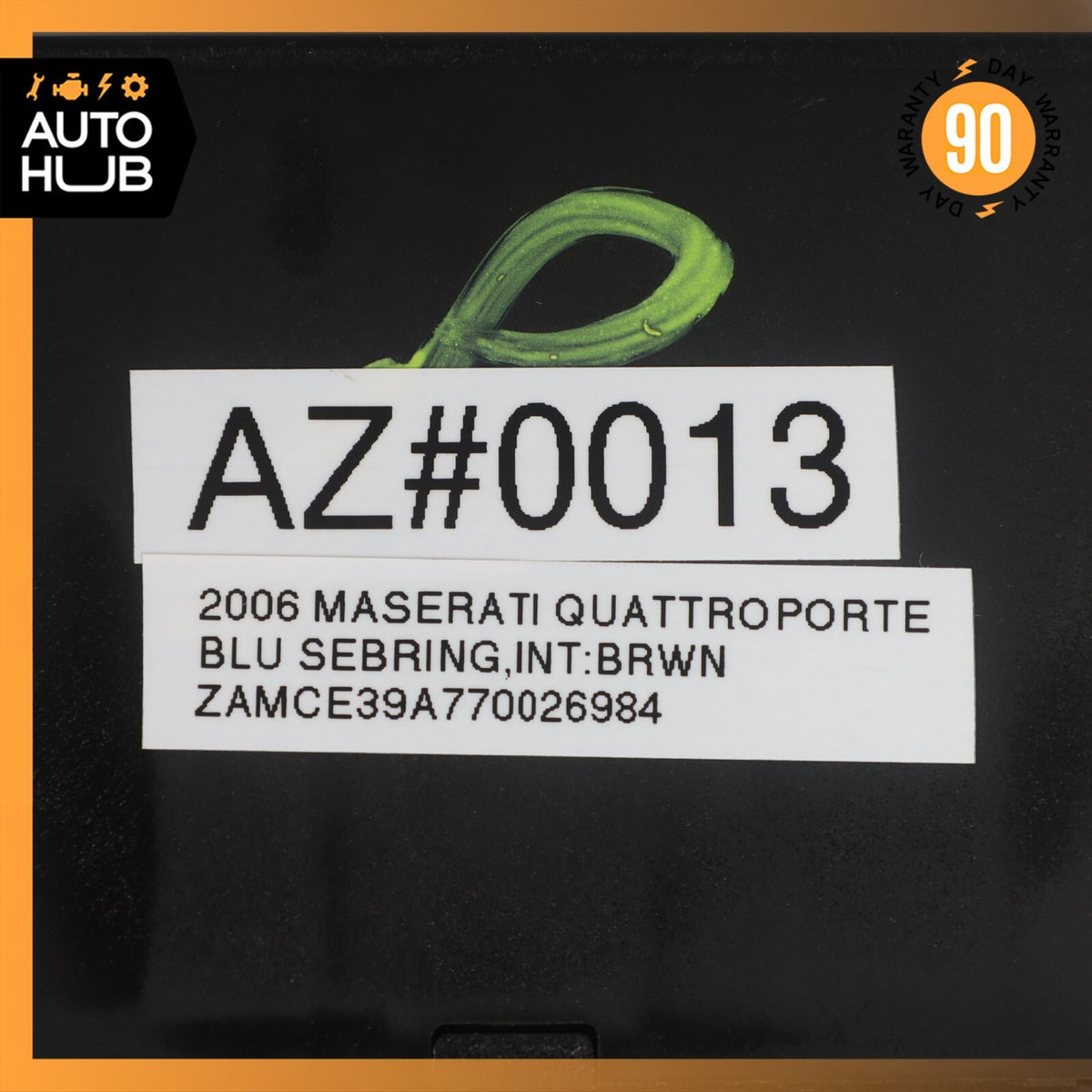 03-08 Maserati Quattroporte M139 Park Parking Assist Control Module OEM 79k - photo 8