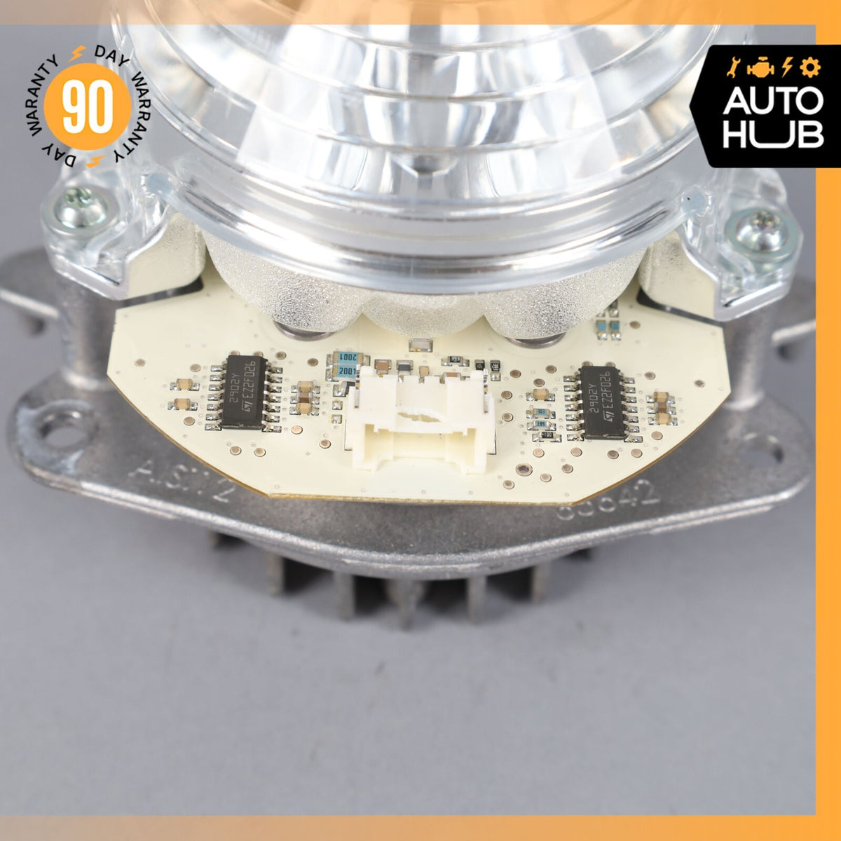 12-18 Bentley Continental GTC GT Left Side Headlight Inside LED Lens OEM 71k - photo 12