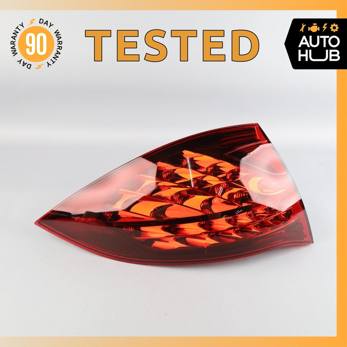11-14 Porsche Cayenne 958 Hybrid S Left Driver Side Outer Tail Light Lamp OEM - photo 1